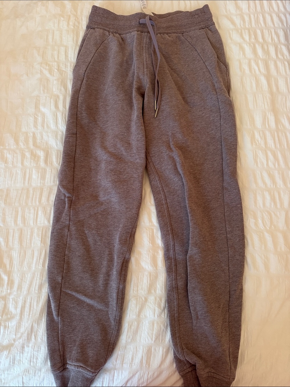 lululemon athletica Heathered Brown Jogger Sweatpants